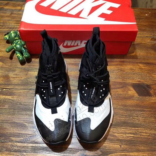 Nike男鞋 耐克高幫男鞋 耐克華萊士機能風運動跑鞋 AQ2802-002  hdx13170